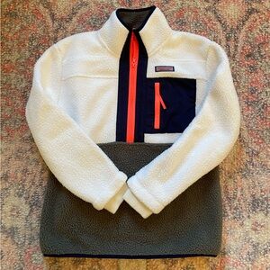 Vineyard Vines Sherpa Color-Blocked SuperShep, XS
